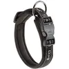 Image de Ferplast Collier pour chiens SPORT DOG C25/65, poignée rembourée, ceinture réfléchissante, étiquette porte-nom, A: 55÷65 cm - B: 25 mm gris