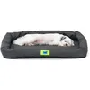Image de Ferplast Panier Chien Coussin Chien Petite taille Tissu anti-rayures Matelas pour chien imperméable 61 x 46 x 5 cm.Noir
