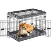Image de Cage Pliable pour petits chiens SUPERIOR 75 Clôture métallique, avec Séparateur, Double verrouillage