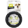 Image de Ferplast Jouet Chien, Distributeur Croquettes ou Friandises, en Caoutchouc Naturel Durable à Mâcher, Arôme de Poulet, Rebondissant, Lancer et rapporter, Crazy Bell Jouets pour Petit Chien, Orange