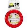 Image de Ferplast Jouet Chien, Distributeur Croquettes ou Friandises, en Caoutchouc Naturel Durable à Mâcher, Arôme de Poulet, Rebondissant, Lancer et rapporter, Crazy Bell Jouets pour Petit Chien, Orange