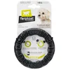 Image de Ferplast Jouet Chien, Distributeur Croquettes ou Friandises, en Caoutchouc Naturel Durable à Mâcher, Arôme de Poulet, Rebondissant, Lancer et rapporter, Crazy Bell Jouets pour Petit Chien, Orange