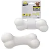 Image de Ferplast Jouet Chien, Distributeur Croquettes ou Friandises, en Caoutchouc Naturel Durable à Mâcher, Arôme de poulet, Rebondissant, Lancer et rapporter, CRAZY BELL Jouets pour Petit Chien, Orange