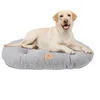 Image de Ferplast Coussin pour Chien de Taille Moyenne, Panier pour Chat, Tissu bouclé synthétique Lavable, Rembourrage Moelleux, 78 x 50 x h 5 cm. Gris