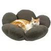 Image de Ferplast Coussin pour Niche pour Chiens et Chats, Tissu bouclé synthétique Lavable, Rembourrage Moelleux, P. 64 x H. 21 cm. Marron