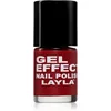 Image de Layla Cosmetics Gel Effect vernis à ongles gel teinte N.06 Power Red 10 ml
