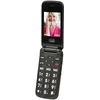 Image de Trevi -Téléphone Portable pour Personnes âgées à clapet avec Grandes Touches Grand écran LCD 2.4 Fonction sos Double caméras Radio FM - Flex Plus 55 - Noir