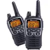 Image de Midland C1180 XT70 - Émetteur-Récepteur Radio Professionnel Bi-bande Talkie Walkie à Recharge Rapide - Couleur Grise - 69 LPD et 24 PMR446, 12 km de Portée, 38 Tonalités, 83 Codes - Lot de 2