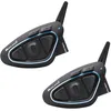 Image de Midland - Intercom Moto Duo pour 2 Casques BTX2 Pro S LR Twin Universal, Écouteurs Bluetooth sans Fil Casque Moto Étanche IPX6 Double Processeur BT 1,6Km, 4 Couple, Batterie 23H Anti Bruit Audio Hi-Fi