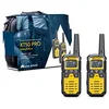Image de Midland XT50 Pro Hobby & Work C1464.01 - Talkies Walkies PMR 446 et LPD, 85 canaux et 121 sous-canaux, Fonction VOX, portée jusqu'à 8 km, autonomie de 12 Heures, IPX2 (Lot de 2)