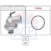 Image de FACET 7.8174 Thermostat d'eau 92°C Compatible avec OPEL Zafira B A05 Meriva A X03 Corsa C 3/5 portes X01 Zafira A T98 Astra G CC T98 Vectra C CC Z02