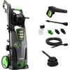 Image de Lavor Nettoyeur Haute Pression STM 160 WPS avec Programmes de Lavage WPS, Enrouleur, Brosse Fixe, Puissance 160 Bar Max, Débit 510 l/h Max, 2500 Watt