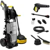 Image de Lavor Nettoyeur Haute Pression GALAXY 160 GL avec Enrouleur, deux Brosses et Accessoire Lave Sols, Puissance 160 bar max, Débit 510 l/h max, Moteur 2500W