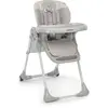 Image de Foppapedretti Chaise haute de réunion, enfants de 6 mois à 3 ans (jusqu'à 15 kg), assise/repose-pieds/dossier réglable, panier porte-objets, stable et confortable, avec rembourrage lavable, Puppy