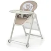 Image de Foppapedretti Chaise haute Misterchef, enfant de 0 à 3 ans (jusqu'à 15 kg), assise/repose-pieds/dossier réglable, panier porte-objets, stable, avec rembourrage lavable, augh