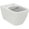 Image de Ideal Standard - i.Life B Vase Suspendu RimLS+ avec Fixations cachées. A compléter avec siège T468201 ou T468301, à Commander séparément. Blanc