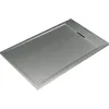 Image de Ideal Standard -Ultraflat S I.Life Receveur de Douche Ultraplat 3 cm d'Épaisseur, Résine, Rectangulaire 120 x 90 cm, Finition Pierre Texturée, Naturellement Anti-Dérapant, Gris T5221FS