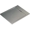 Image de Ideal Standard -Ultraflat S I.Life Receveur de Douche Ultraplat 3 cm d'Épaisseur, Résine, Rectangulaire 100 x 80 cm, Finition Pierre Texturée, Naturellement Anti-Dérapant, Gris, T5223FS