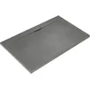 Image de Ideal Standard -Ultraflat S I.Life Receveur de Douche Ultraplat 3 cm d'Épaisseur, Résine, Rectangulaire 140 x 80 cm, Finition Pierre Texturée, Naturellement Anti-Dérapant, Gris, T5224FS