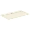 Image de Ideal Standard -Ultraflat S I.Life Receveur de Douche Ultraplat 3 cm d'Épaisseur, Résine, Rectangulaire 140 x 80 cm, Finition Pierre Texturée, Naturellement Anti-Dérapant, Sable, T5224FT