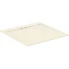 Image de Ideal Standard -Ultraflat S I.Life Receveur de Douche Ultraplat 3 cm d'Épaisseur, Résine, Carré, 120 x 120 cm, Finition Pierre Texturée, Naturellement Anti-Dérapant, Sable, T5242FT