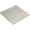 Image de Ideal Standard -Ultraflat S I.Life Receveur de Douche Ultraplat 3 cm d'Épaisseur, Résine, Carré, 70 x 70 cm, Finition Pierre Texturée, Naturellement Anti-Dérapant, Sable, T5246FT