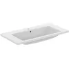 Image de Ideal Standard I.LIFE B Lavabo Plan, Vasque à poser, 100 x 51 x 18 cm, Salle de Bain, Toilette, Céramique, Blanc, Percé 1Trou de Trop-Plein, T460301
