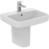 Image de Ideal Standard I.LIFE B Lavabo Salle de Bain, T460801, 55 x 44 cm, Toilette, Fixation Mur, Céramique, Percé pour robinetterie, Blanc
