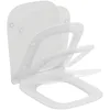 Image de Ideal Standard i.life B abattant WC, design fin et angulaire   Blanc