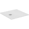 Image de Ideal Standard - Ultra Flat S+, receveur de douche carré ultra fin en résine effet pierre, 90 x 90 cm, Ideal Solid, Blanc