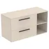 Image de Ideal Standard i.life B Meuble sous-vasque sans découpe, 2 tiroirs, T5756NF,