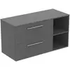 Image de Ideal Standard i.life B Meuble sous-vasque sans découpe, 2 tiroirs, T5757NG,