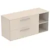 Image de Ideal Standard i.life B Meuble sous-vasque sans découpe, 2 tiroirs, T5761NF,