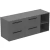 Image de Ideal Standard i.life B Meuble sous-vasque sans découpe, 4 tiroirs, T5839NG,