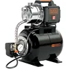 Image de Black+Decker BXGP800XBE Pompe Auto-Amorçante avec Cuve Aspirateur (800 W, Débit Max 3.500 l/h, Hauteur d’Élévation Max. 38m)