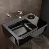 Image de Mamoli GIO Ponti Robinetterie de vasque/lavabo murale à 3 trous, 4519PE00000F,