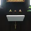 Image de Mamoli GIO Ponti Robinetterie de vasque/lavabo murale à 3 trous, 4519PE00000G,