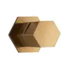 Image de Mamoli Hexagonal Mitigeur de douche monocommande pour 1 sortie, PACK avec corps d’encastrement, 356000000027,