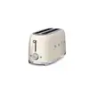 Image de Grille-pain 4 tranches crème 1500 W TSF02CREU Smeg