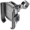 Image de INTERPHONE SMCRAB24PRO Support Universel pour Smartphone avec Anti-Vibration Pro pour Moto - Aluminium - Orientable à 360 pour Guidon Rond de diamètre 16/30 mm