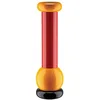 Image de Alessi MP0210 - Moulin à Sel, Poivre et Épices Design, en Bois de Hêtre, Noir, Jaune et Rouge