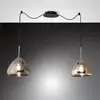 Image de FABAS LUCE Glow Suspension à 2 sources lumineuses, décentrée, 3667-42-138,