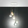 Image de FABAS LUCE Lila Suspension, 5 sources lumineuses, 3481-49-362,
