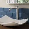 Image de Mariner Logica Inox Mitigeur de lavabo à bec haut, LOX0052-IN,