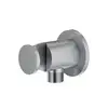 Image de Mariner Raccord mural coudé avec support de douchette rond, WLS0300-CS,
