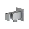 Image de Mariner Raccord mural coudé avec support de douchette angulaire, WLS0301-CS,
