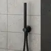 Image de Mariner Kit de douche métallique avec raccord mural coudé et support de douchette, WLS3000-NO,