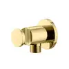 Image de Mariner Raccord mural coudé avec support de douchette rond, WLS0300-OR,