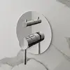 Image de Mariner Logica Mitigeur de baignoire/douche pour 2- 3 sorties à combiner avec un corps d’encastrement, LOG1901-CR,
