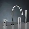Image de Mariner Logica Mitigeur bain/douche 4 trous à monter sur gorge de baignoire, LOG0125-CR,